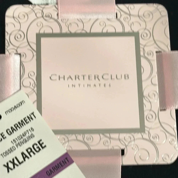 NWT charter club women’s pajama loungewear sleepwear pjs 2 pc matching set 2XL - Picture 3 of 4